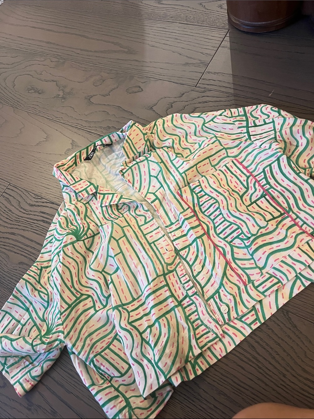 Zara linen shirt